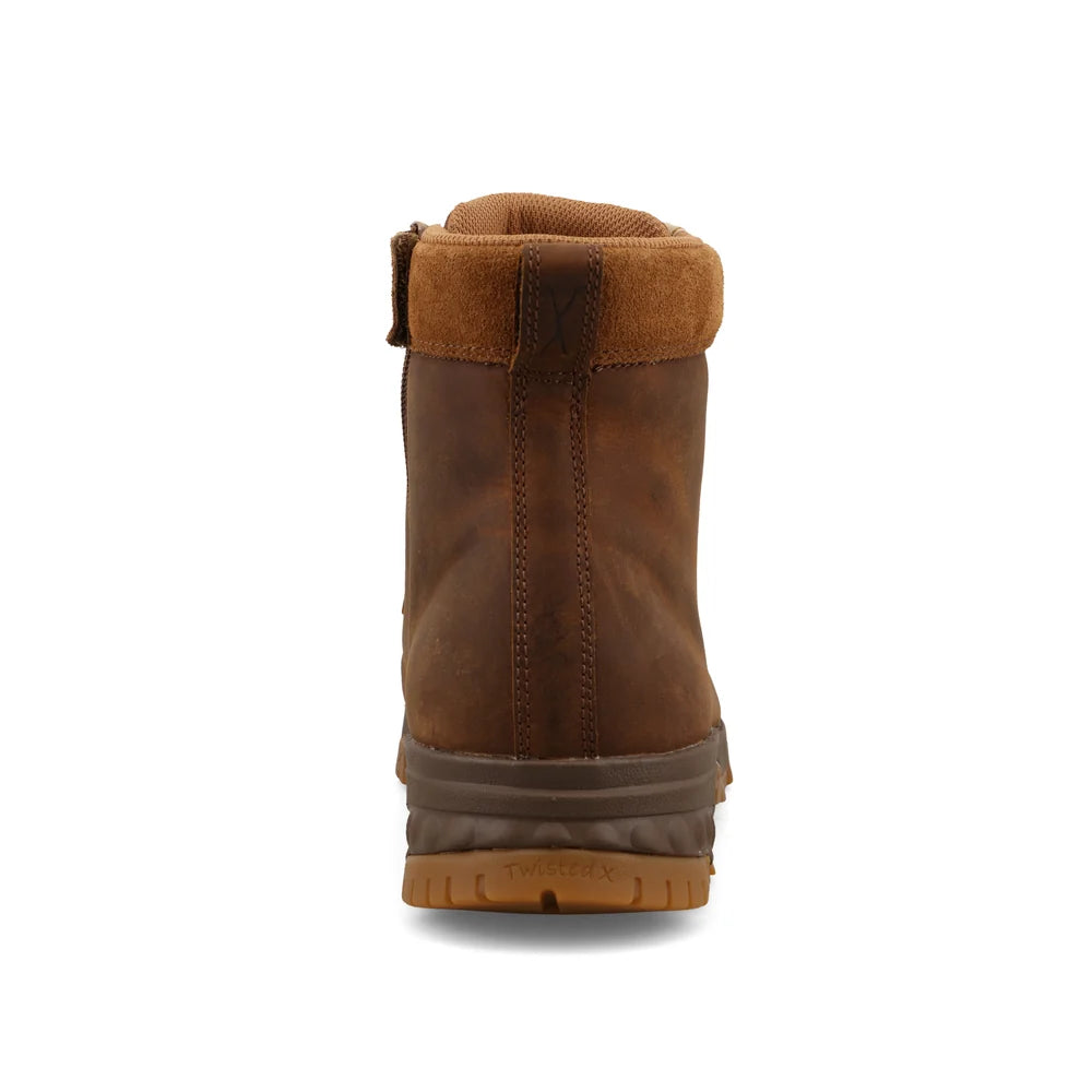 6"LACE WORK ZIP NANO COMPOSITE TOE BOOT