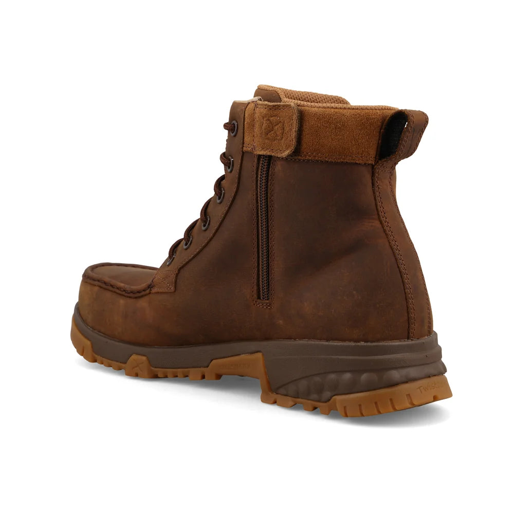 6"LACE WORK ZIP NANO COMPOSITE TOE BOOT