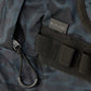 BLACK CAMO DUFFLE BAG