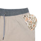 ATHLETIC SHORT 7" - HEATHER KHAKI