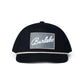 BURLEBO GREY PATCH CAP - BLACK