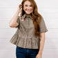 DIXIE BROWN SS TOP