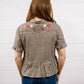 DIXIE BROWN SS TOP