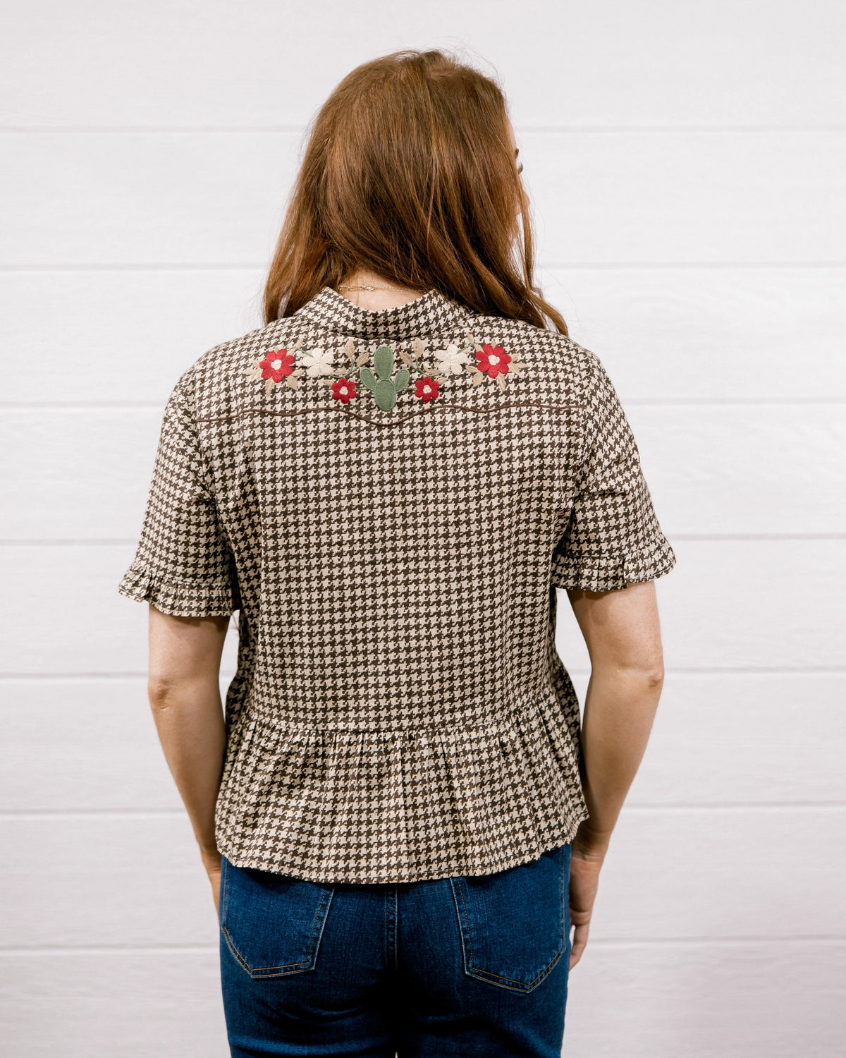DIXIE BROWN SS TOP