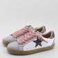PAULA MINI PEWTER GLITTER TODDLER / KIDS SNEAKERS