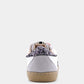 PAULA MINI PEWTER GLITTER TODDLER / KIDS SNEAKERS