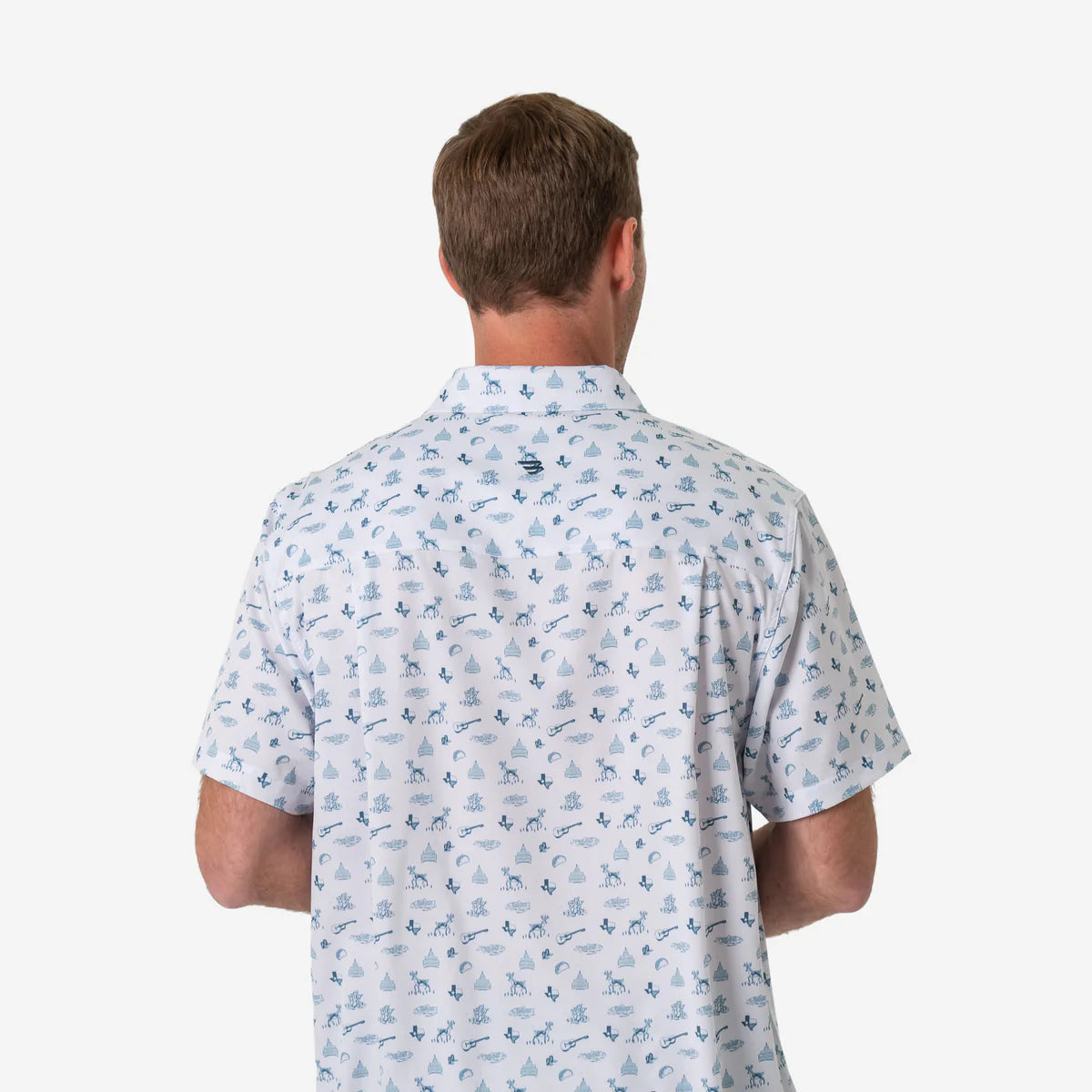 PERFORMANCE BUTTON UP LONE STAR