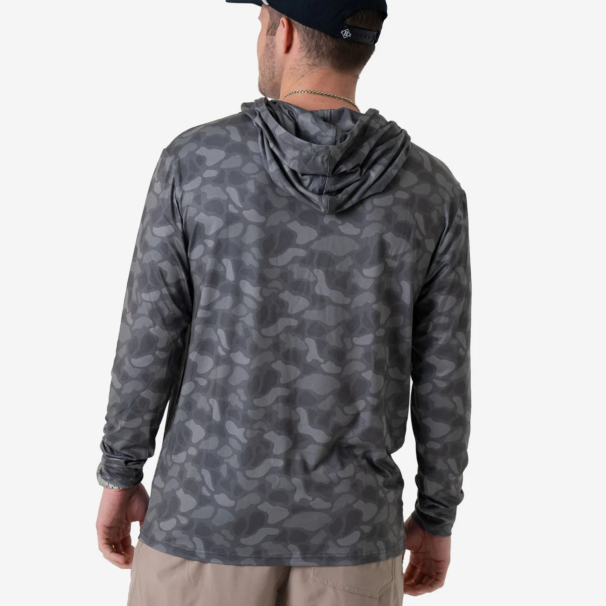 PERFORMANCE HOODIE - STONE CAMO