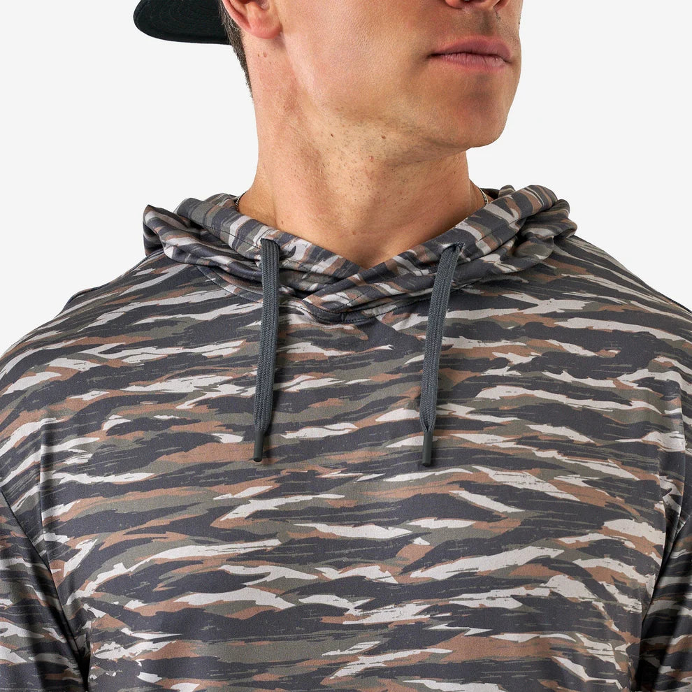 PERFORMANCE HOODIE TIGER STRIPE CAMO WETLANDS