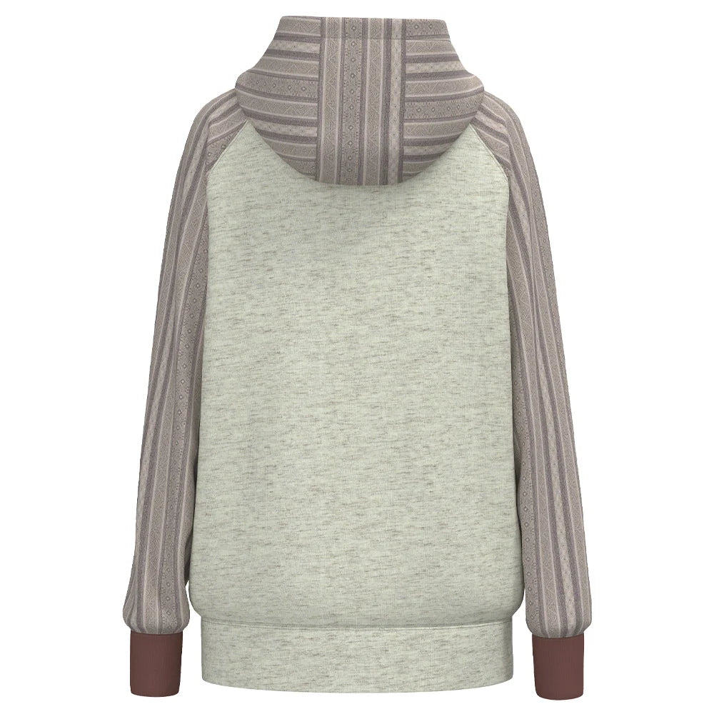 GIRLS PUNCHY CREAM HOODIE
