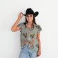HOWDY FLUTTER SLEEVE BLOUSE