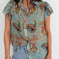 HOWDY FLUTTER SLEEVE BLOUSE