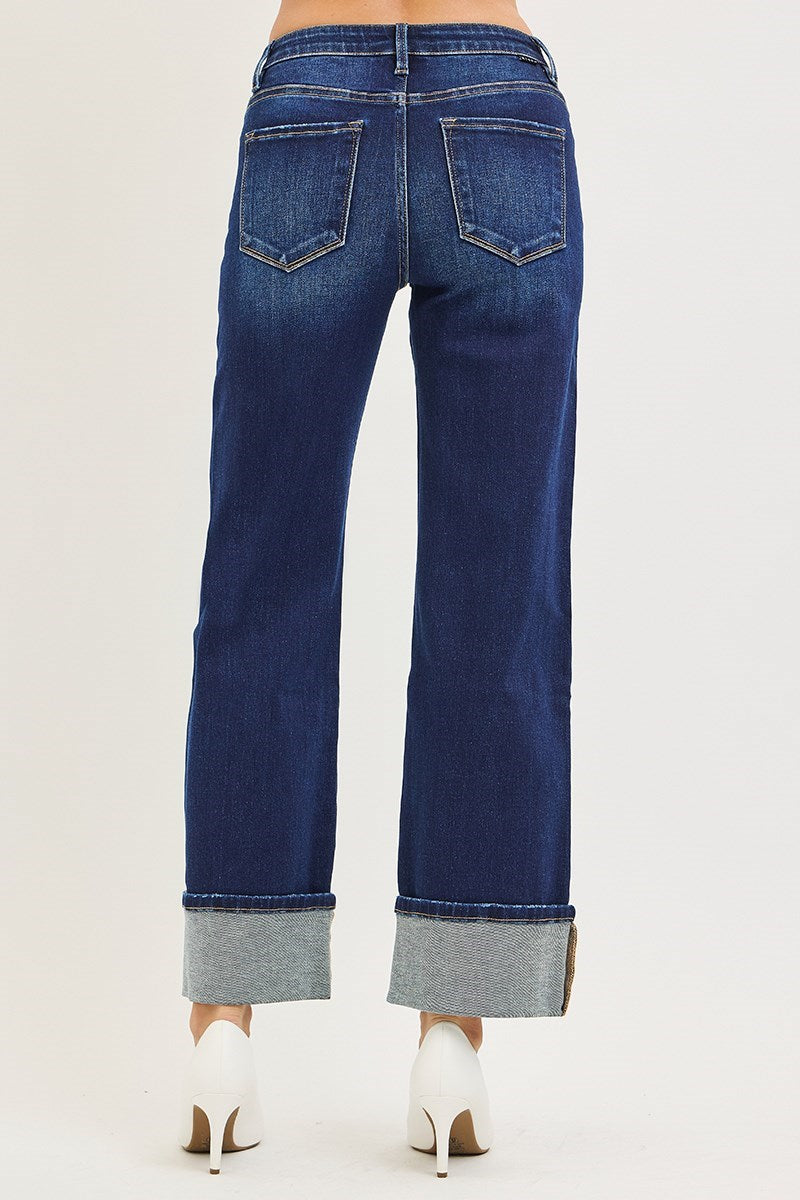 MR ANKLE STRAIGHT CUFF JEAN