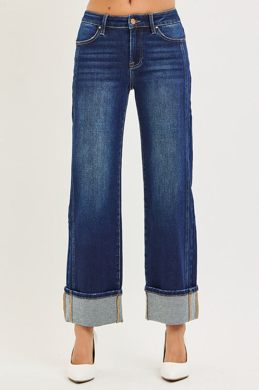 MR ANKLE STRAIGHT CUFF JEAN