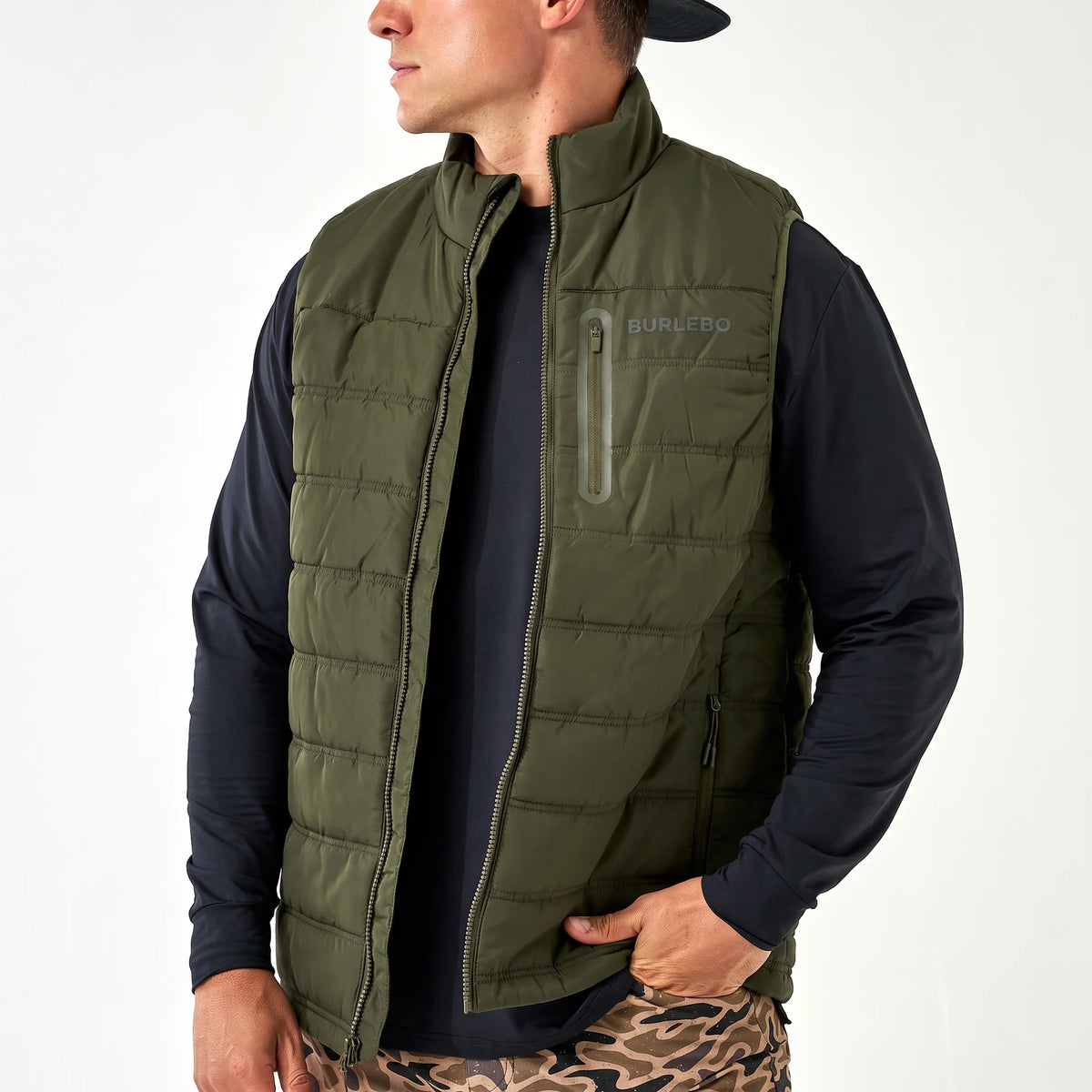 PUFFER VEST MALLARD GREEN