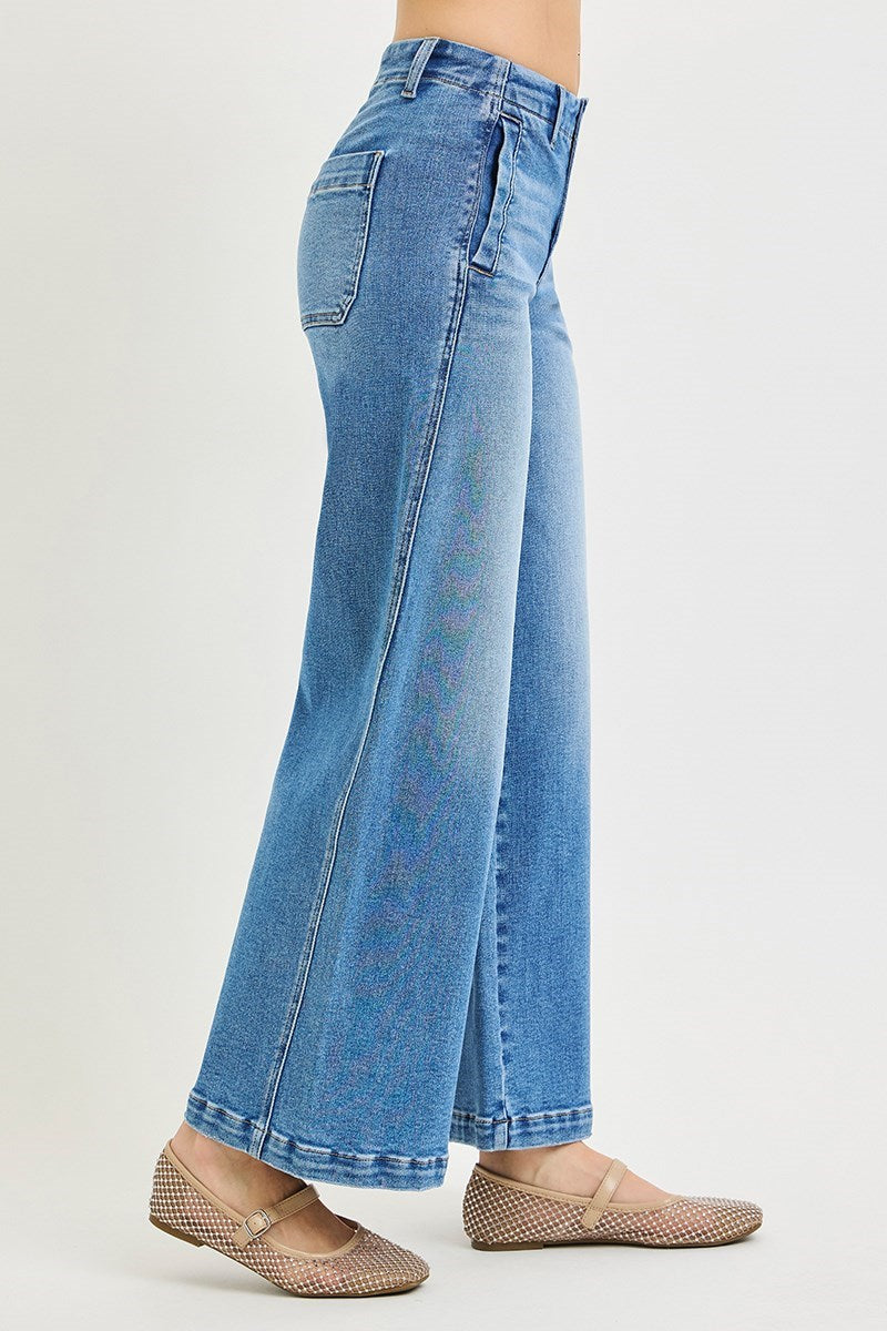 TUMMY CONTROL MID-RISE SEAM JEAN