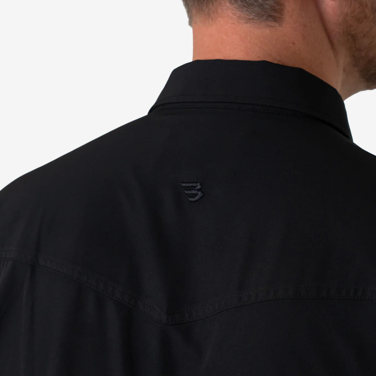 PERFORMANCE WESTERN SHIRT BLK