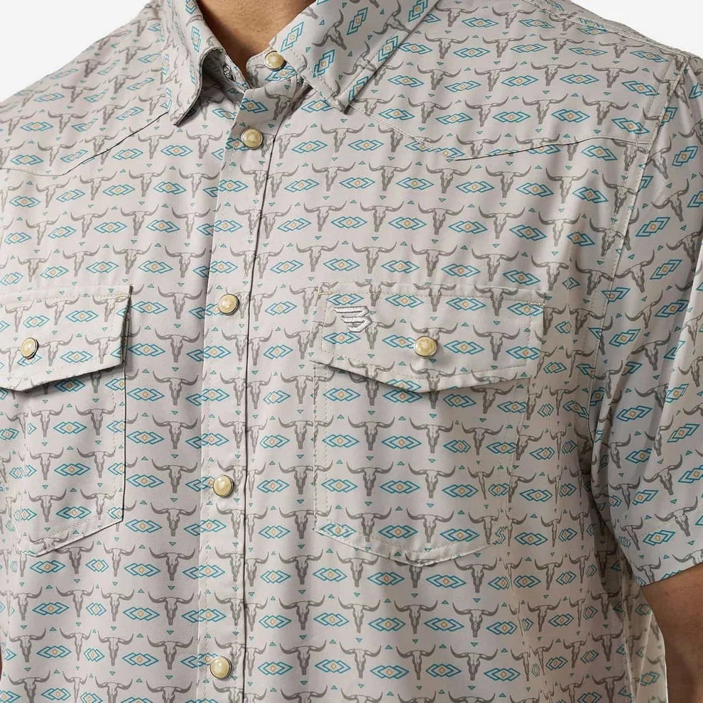 SKULL RANCHER PERFORMANCE BUTTON UP