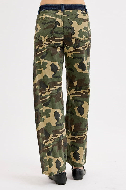CAMO WIDE STRAIGHTJEAN