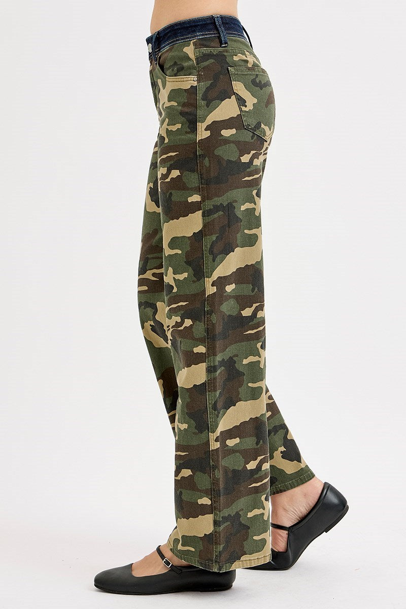 CAMO WIDE STRAIGHTJEAN