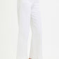 TUMMY CONTROL HI-RISE CROP WIDE WHITE JEAN