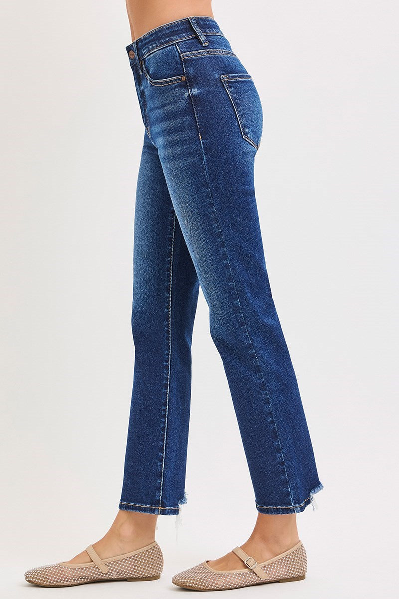 TUMMY CONTROL HI-RISE CROP STRAIGHT JEAN