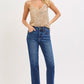 TUMMY CONTROL HI-RISE CROP STRAIGHT JEAN