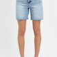 LIGHT TUMMY CONTROL HI-RISE RAW HEM SHORTS