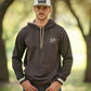 MENS CHARBRAY RANK STOCK BROWN HOODIE