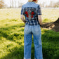 ROWDY ROSE CUFF JEAN