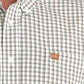 CINCH MN WHITE PLAID LS