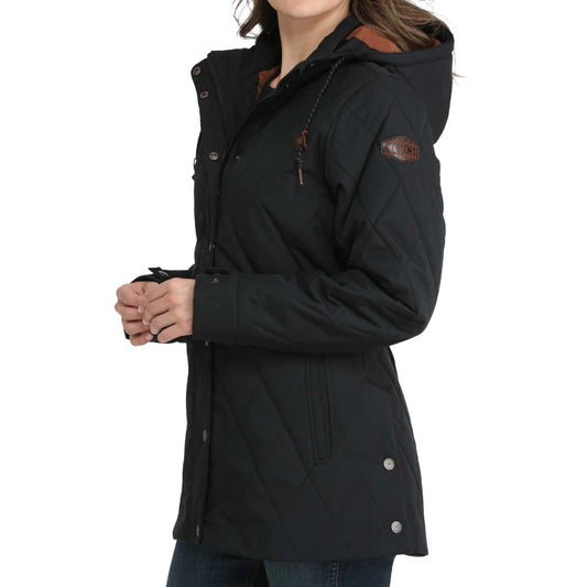 CINCH WMS BLACK BARNCOAT