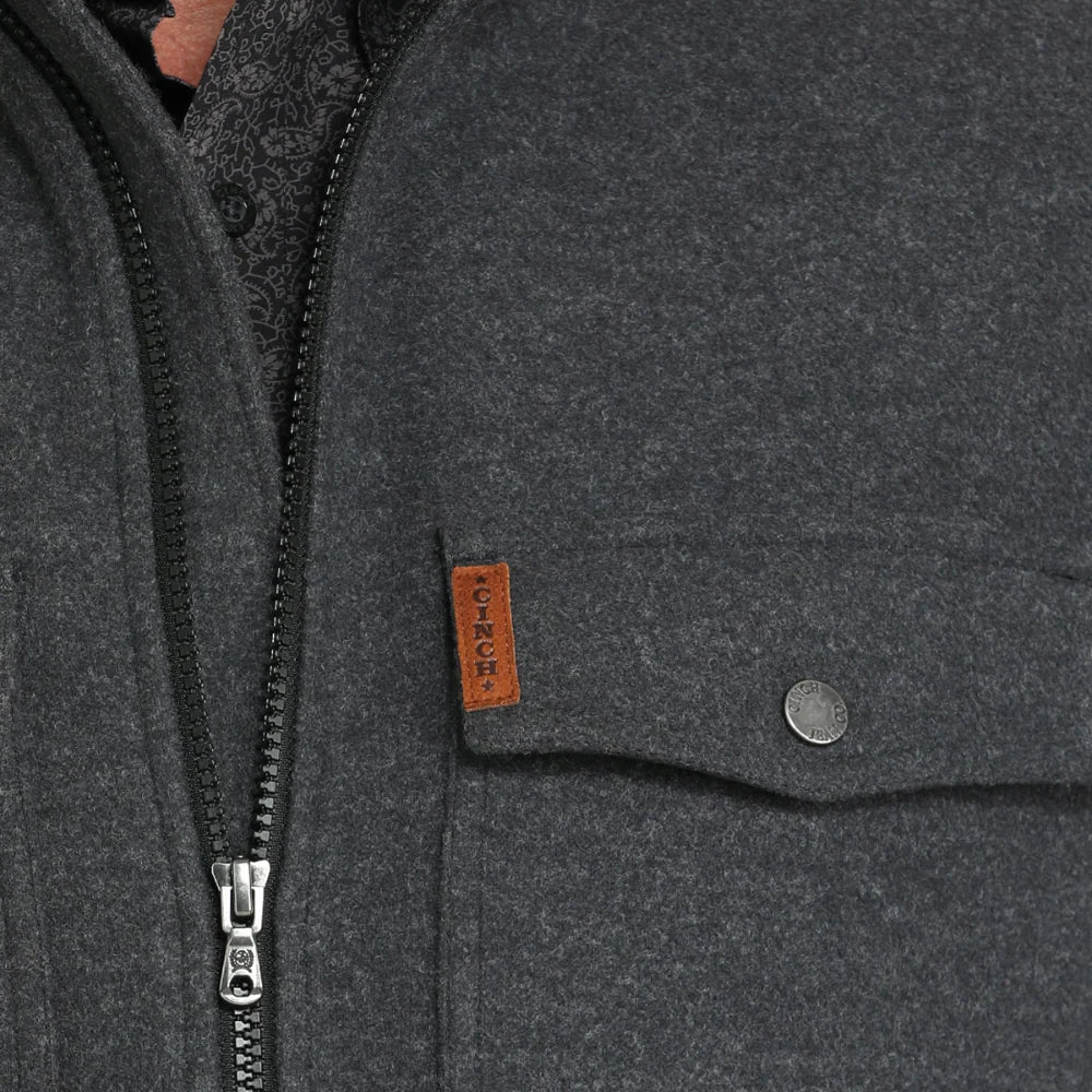 CINCH MN CHARCOAL SHIRT JACKET