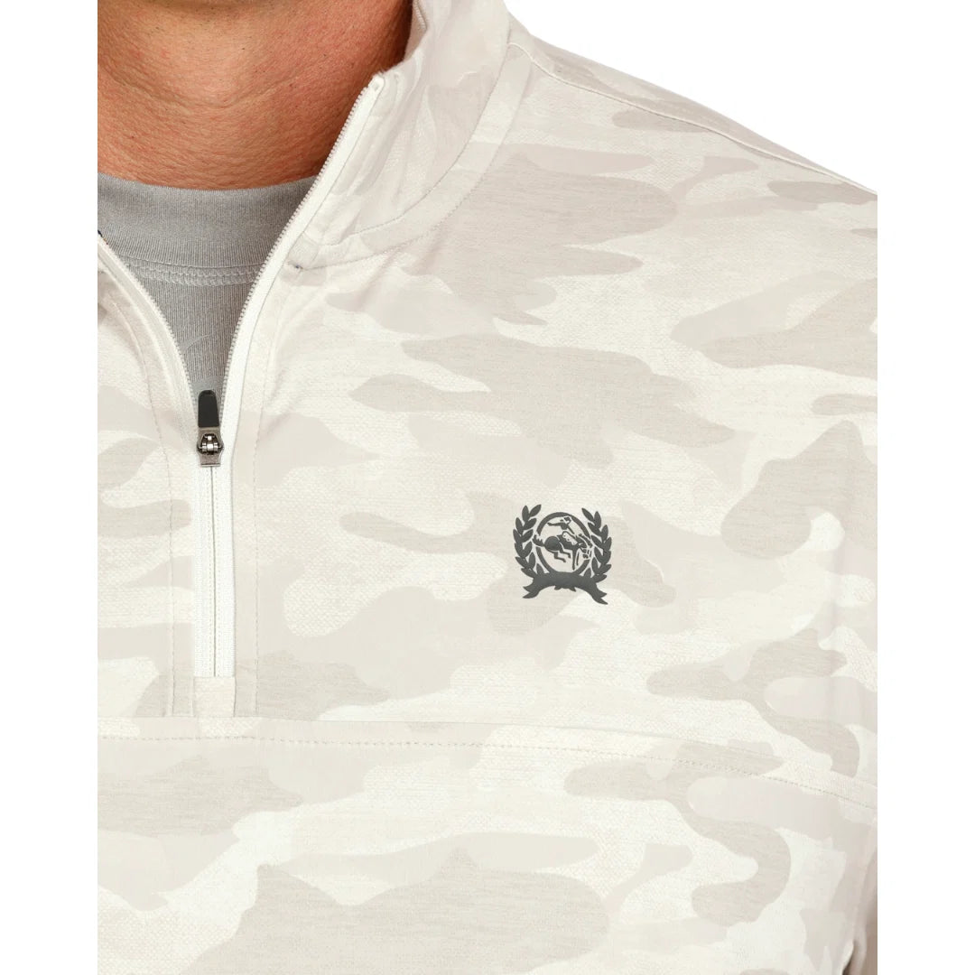 CINCH GRY 1/4 ZIP UP