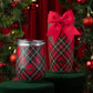 CHRISTMAS PLAID WINE 12OZ