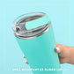 SADDLE COGNAC STITCH 32OZ TUMBLER