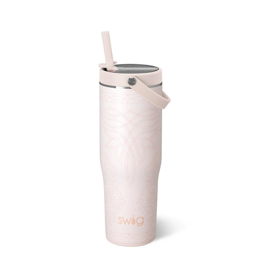 SADDLE CREAM STITCH 30oz TUMBLER