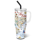 BOLD TEXAS TRAVEL MUG 40OZ