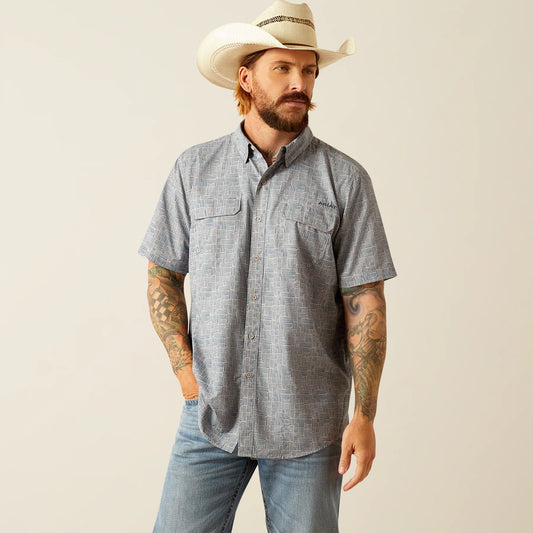 ARIAT MN VentTEK OMBRE SHORT SLEEVE