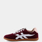 SASHA BURGUNDY SUEDE SNEAKER