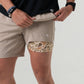 ATHLETIC SHORT 7" - HEATHER KHAKI