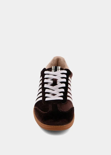 STEVIE BROWN VELVET SNEAKER