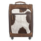 COWHIDE ROLLING BAG