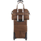 COWHIDE ROLLING BAG