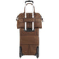 COWHIDE ROLLING BAG