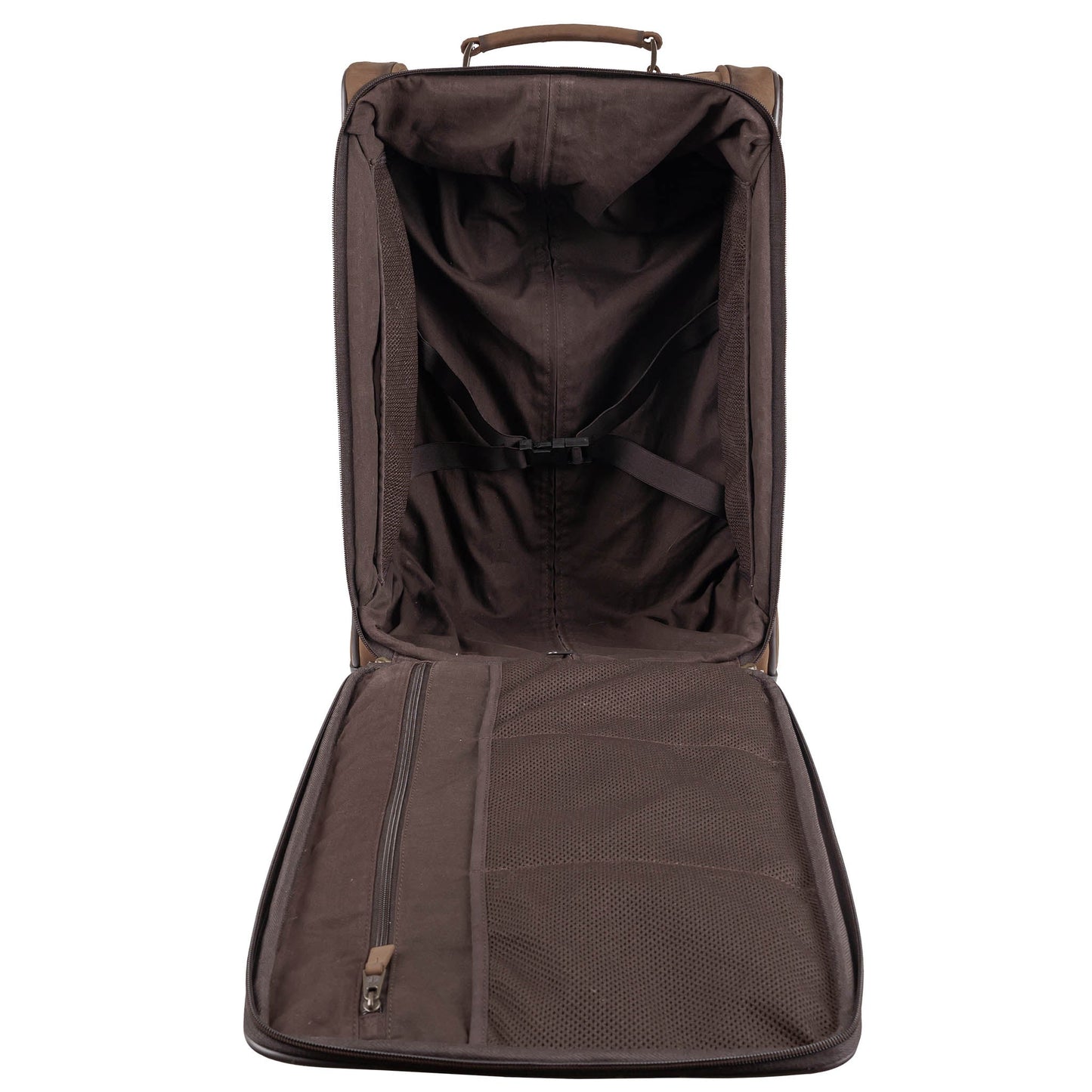COWHIDE ROLLING BAG