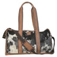 STS COWHIDE SALTILLO DUFFLE