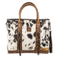 GUADALUPE COWHIDE ALL-IN TOTE