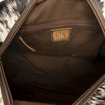 STS COWHIDE CARRY ON