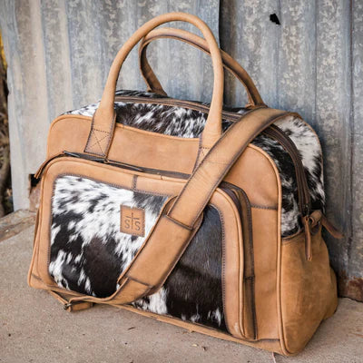 STS COWHIDE CARRY ON